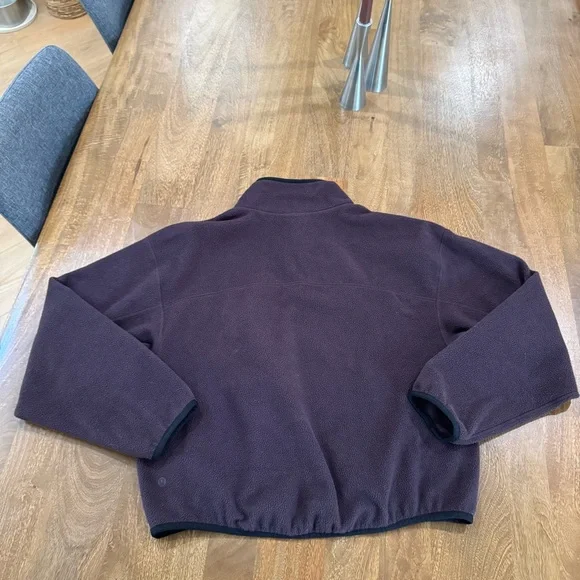 Lululemon Tumbled Fleece Quarter Zip - Sequoia - Picture 7 of 10